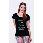 Poszłam kupić sukienkę... - Koszulka z nadrukiem Poszłam kupić sukienkę... - Koszulka z nadrukiem